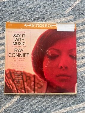 3/$30 Ray Conniff  Vintage Vinyl Album - Sat it With Music-